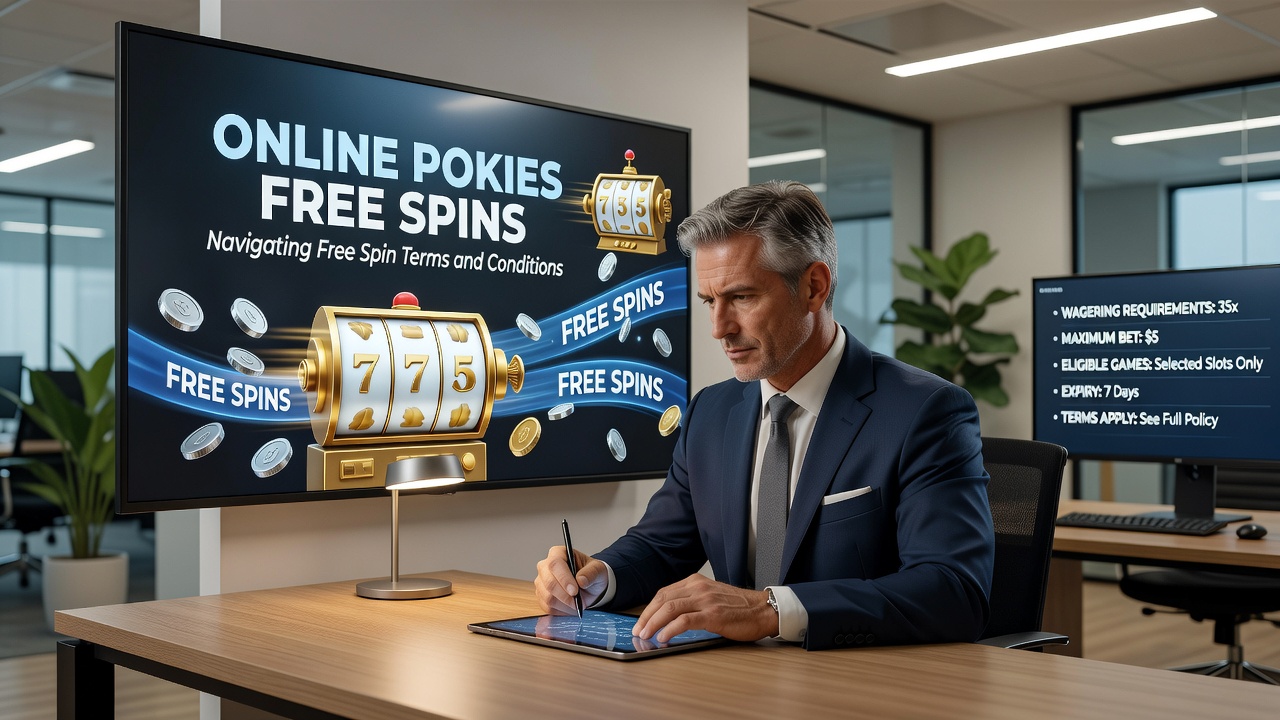 Navigating Free Spin Terms and Conditions - online pokies free spins