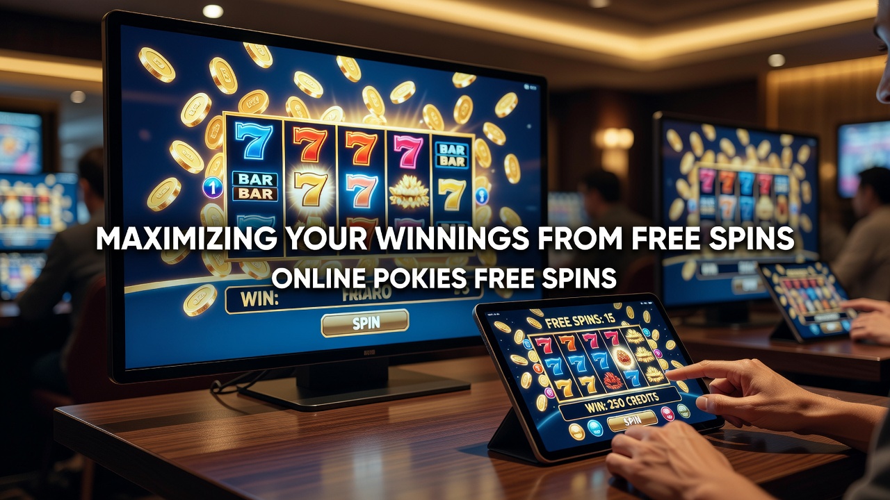 Maximizing Your Winnings from Free Spins - online pokies free spins